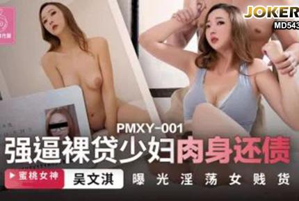 PMXY-001 強逼裸貸少婦肉身還債 曝光淫蕩女戝貨